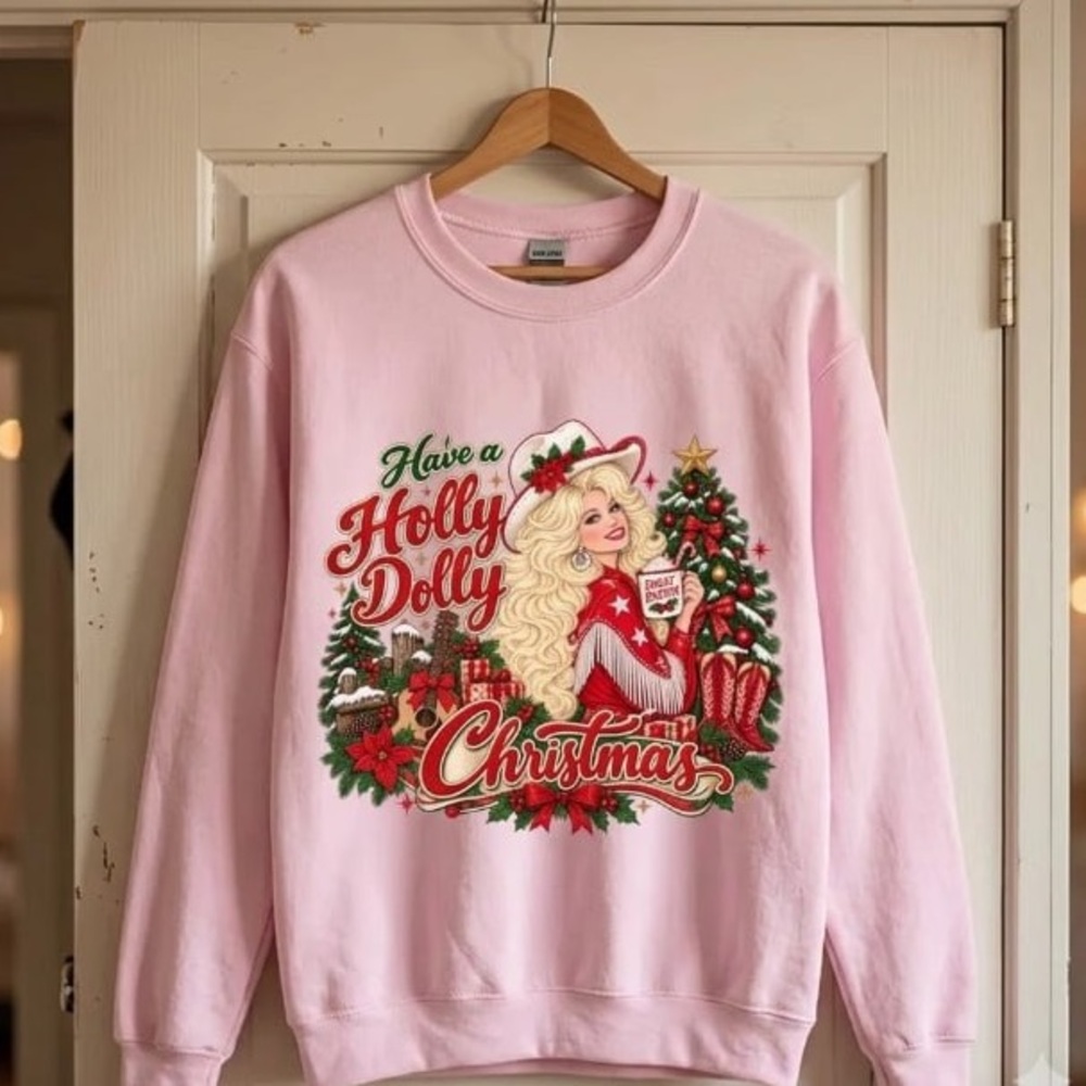 Have A Holly Dolly Christmas Sweatshirt